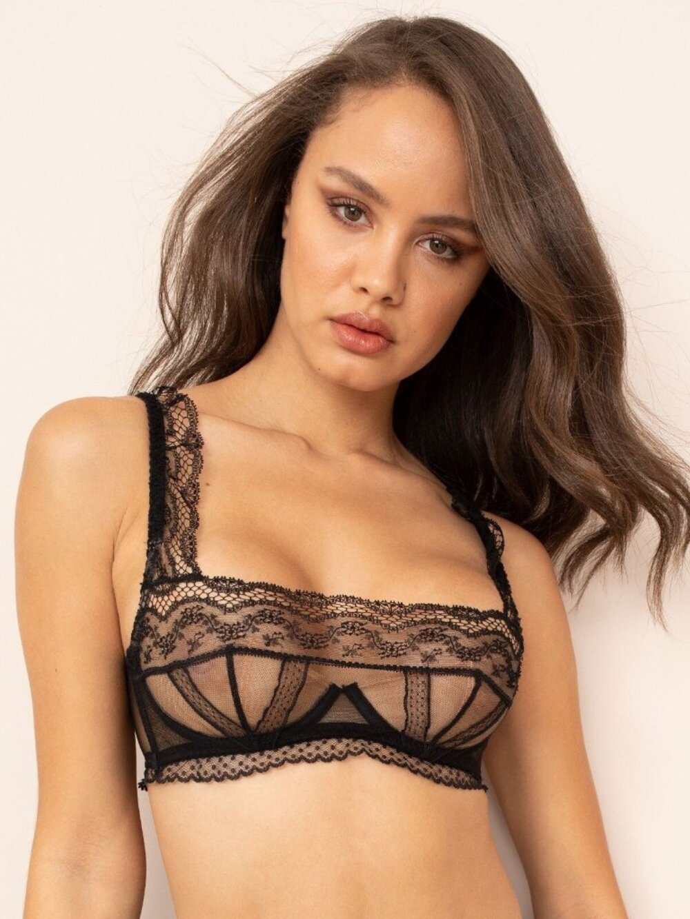 Agent Provocateur Austin Black Bra 34B